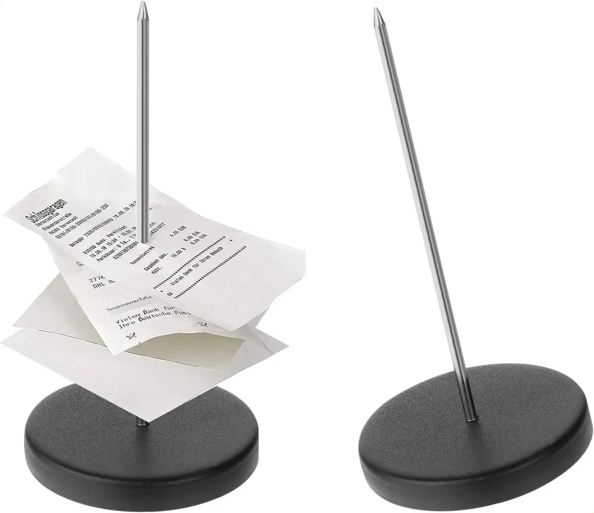 Soporte para Rollo Turnero / Pincha Papel Metálico
